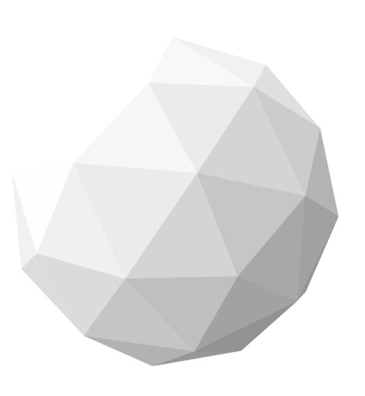 low poly ball