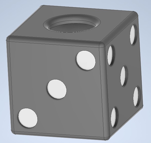 Dice tissue box by Paradox1312 Download free STL model