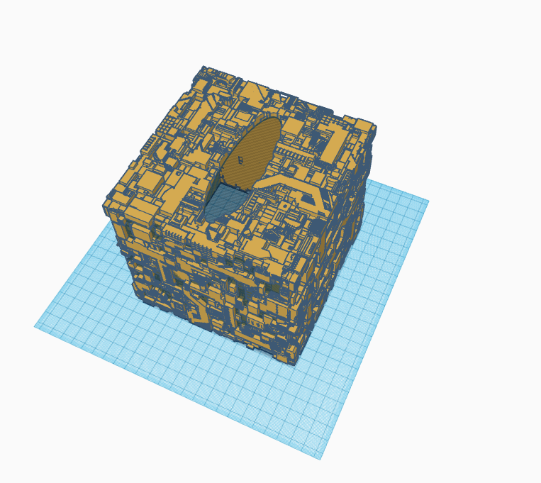 Star Trek - Borg Cube, Tissue Box cover