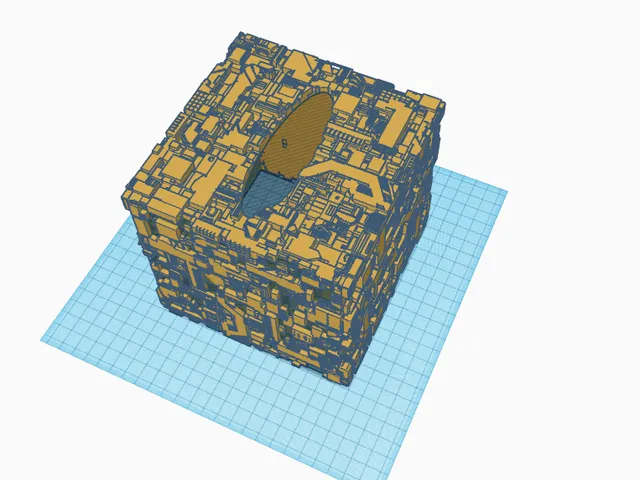 Star Trek - Borg Cube, Tissue Box cover