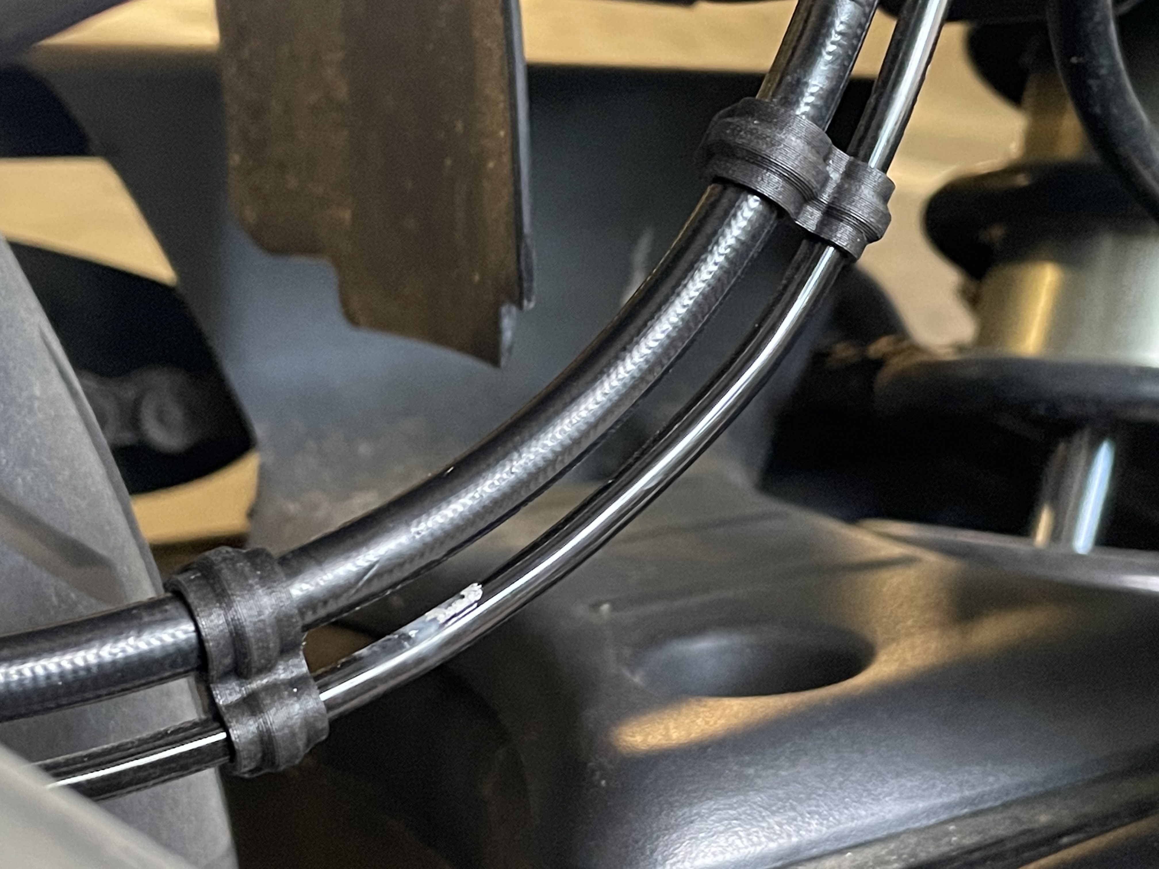 Brake hose ABS sensor cable clip for motorcycle by Yosuke Download