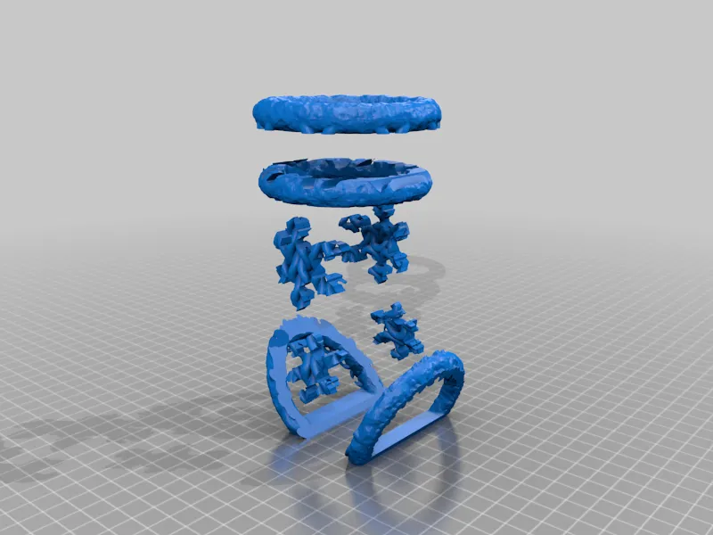 Knitted Stocking - Dual Color by W3DMaker | Download free STL model ...