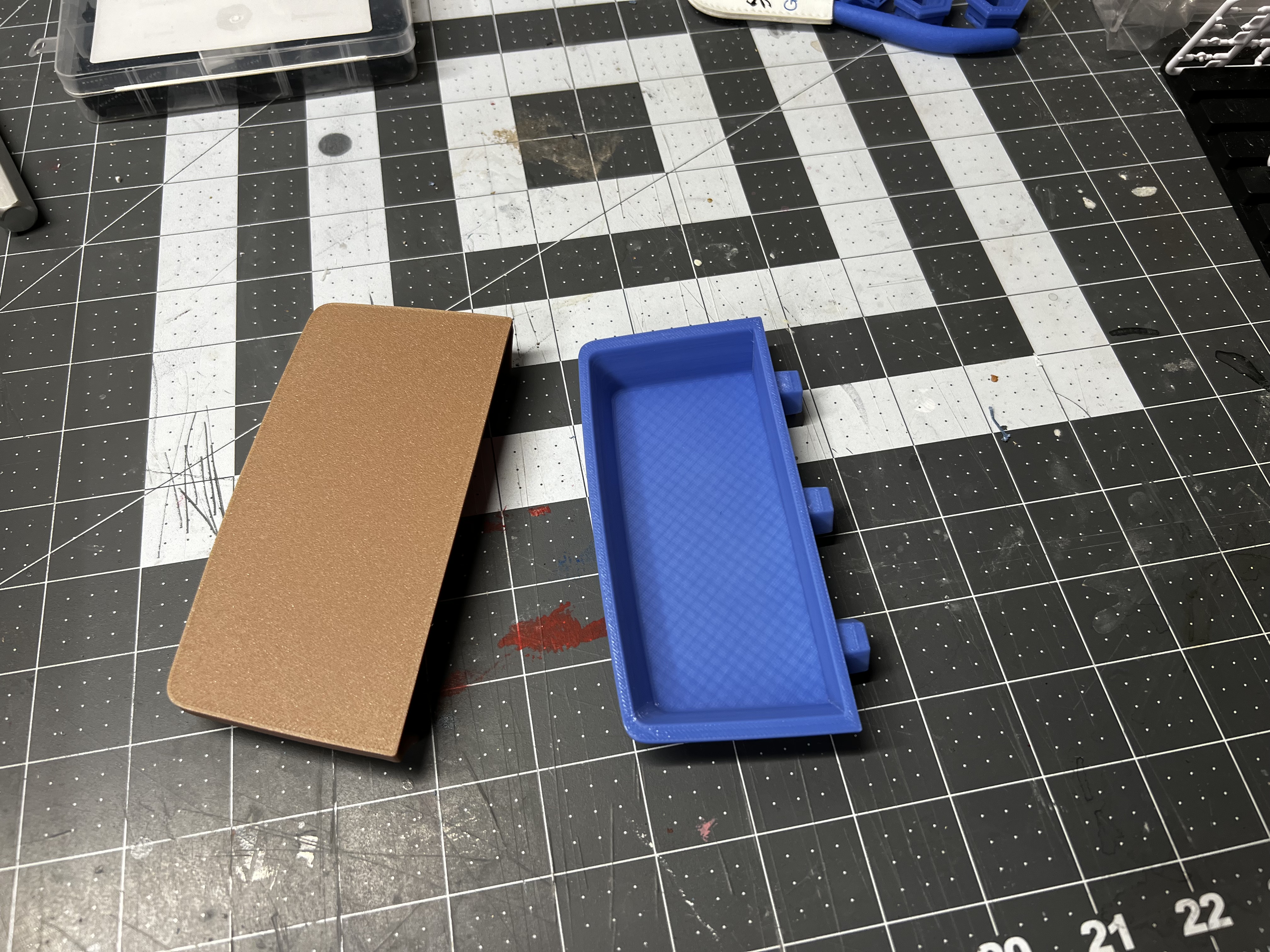 Secret Shelf for Honeycomb Storage Wall