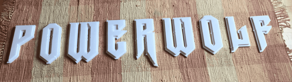 Powerwolf wall piece