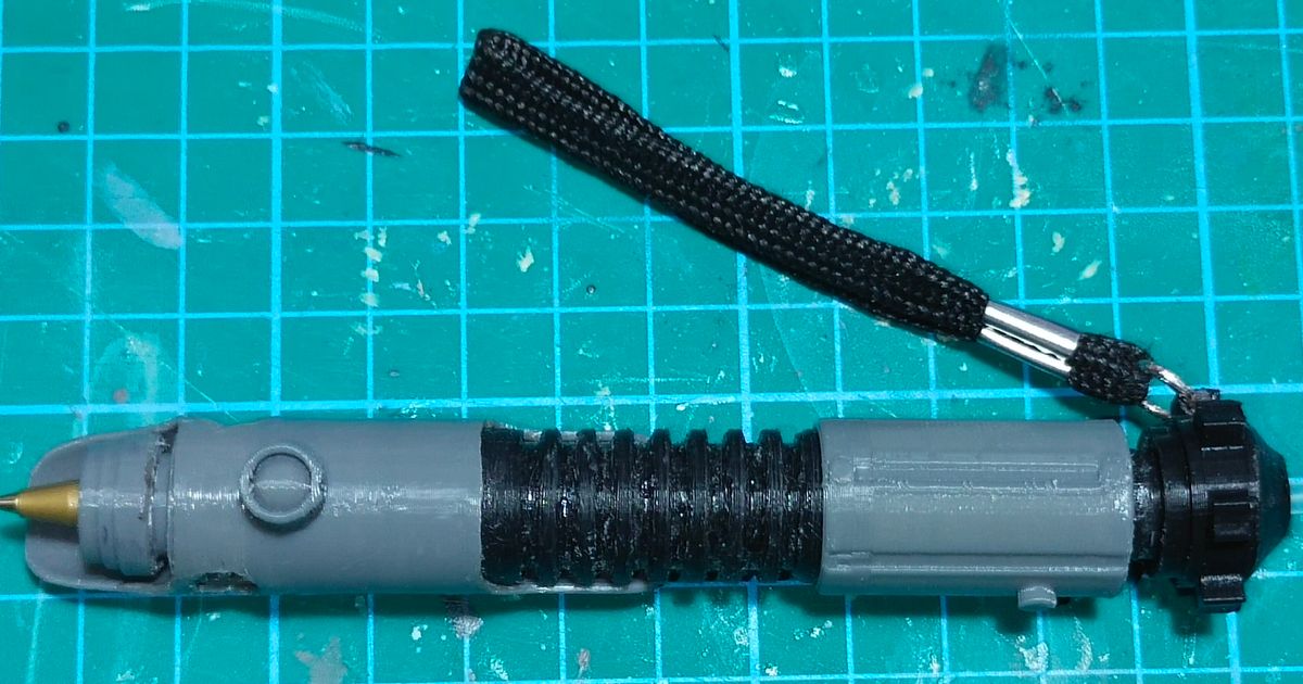 LIGHTSABER BIC PEN by mirenirati Download free STL model