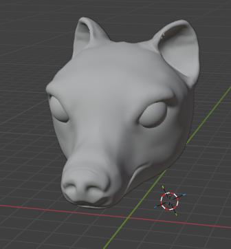Quoll artdoll head