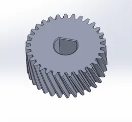 31 Teeth Helical Gear (Horse clipper replacement)