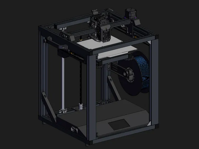 Ender 5 S1 - Full CAD Model WIP