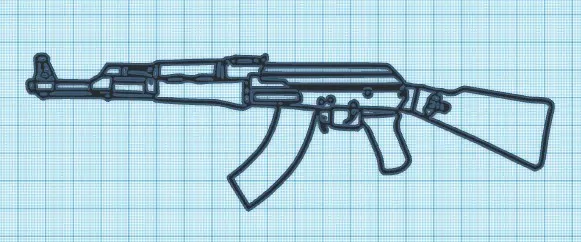 Ak 47 Drawing 3d How To Draw An AK 47, Step By Step, Guns, Weapons,