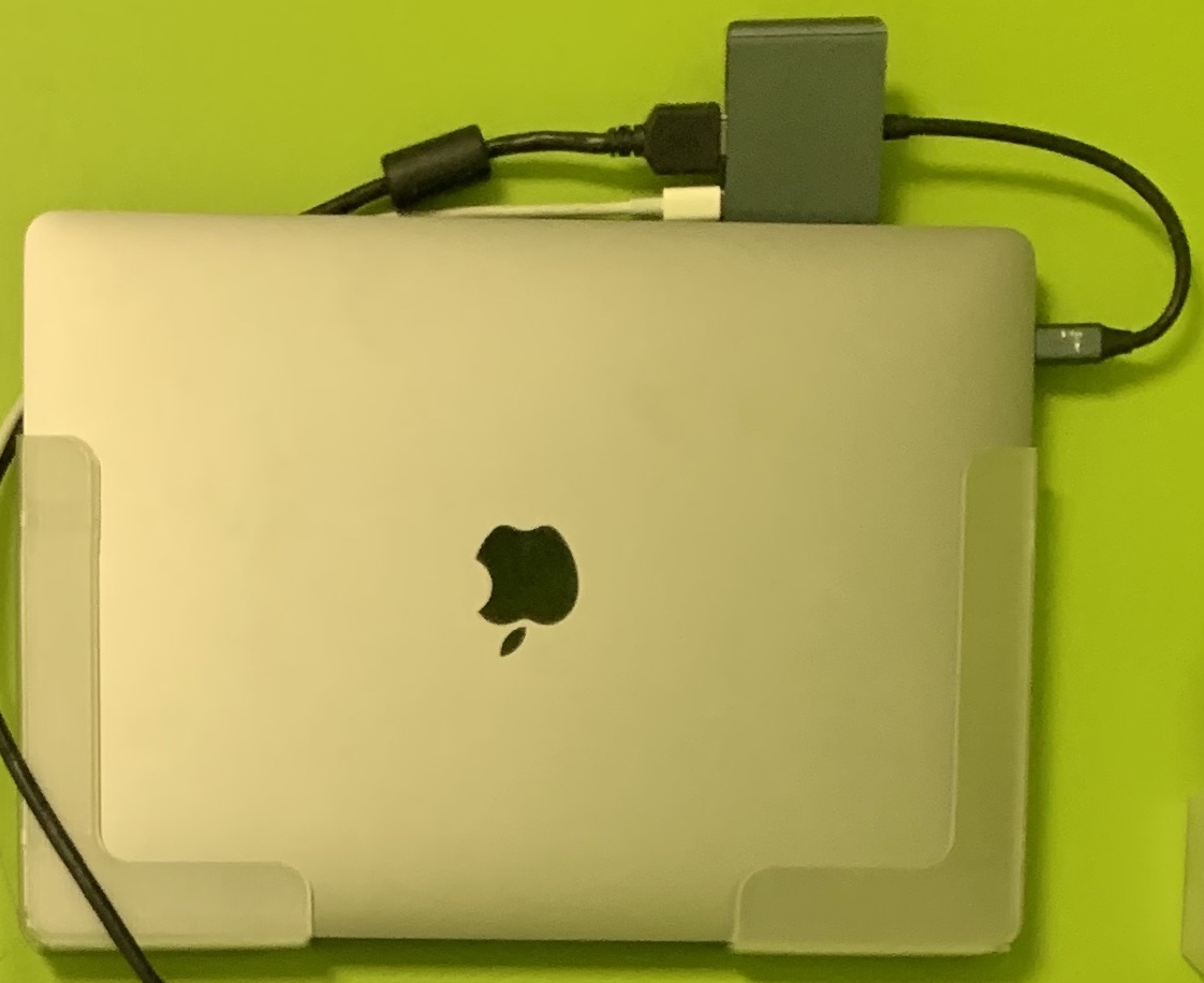 Laptop Wall bracket by tystevenson Download free STL model