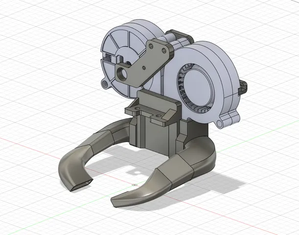 Ender 5 S1 - Dual 5015 part cooling fan mod