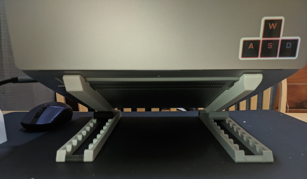Adjustable Framework Laptop Stand — miniatura 3