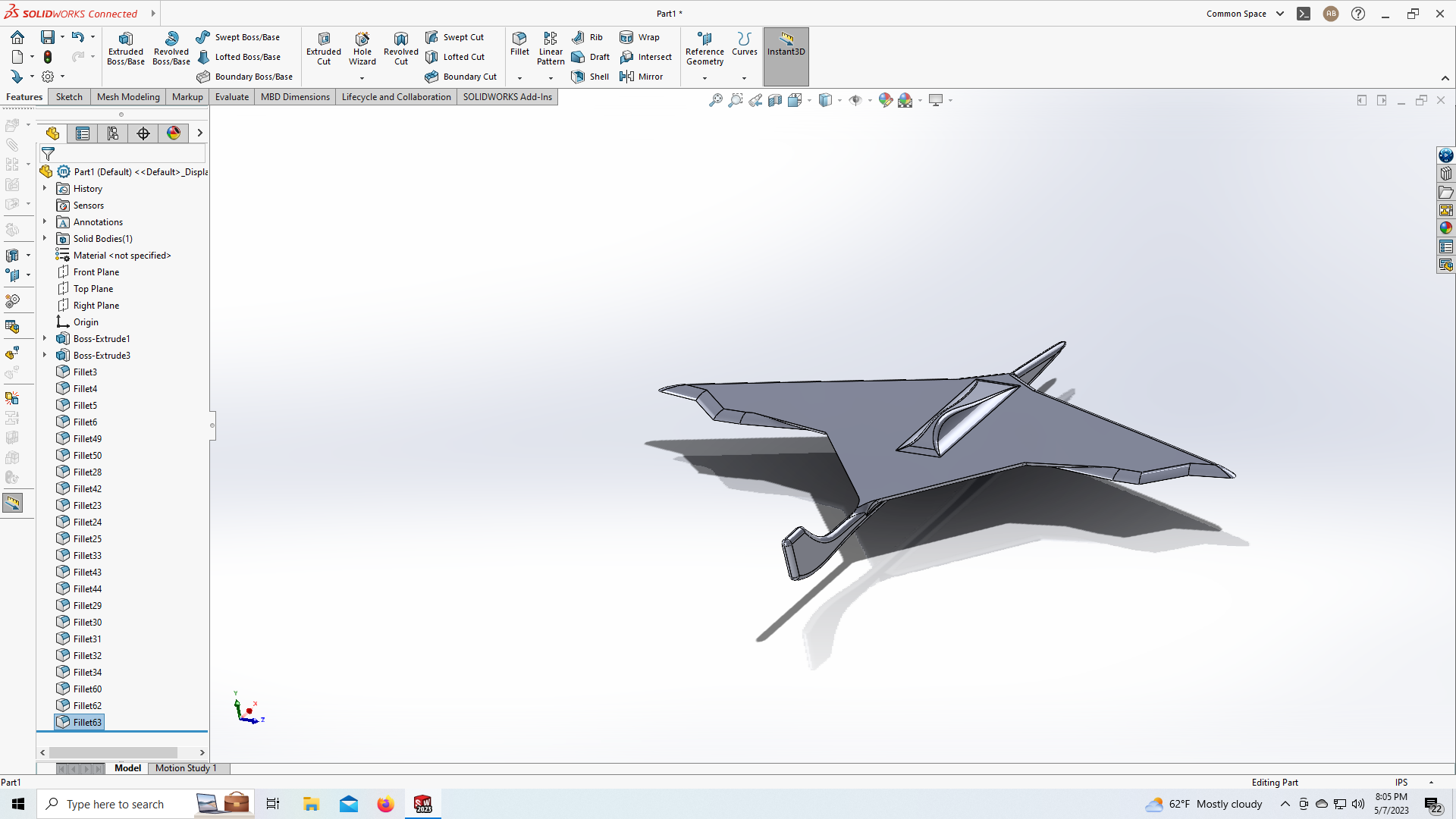 new plane/ glider