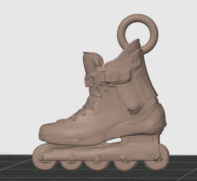 Stunt Skate Keychain
