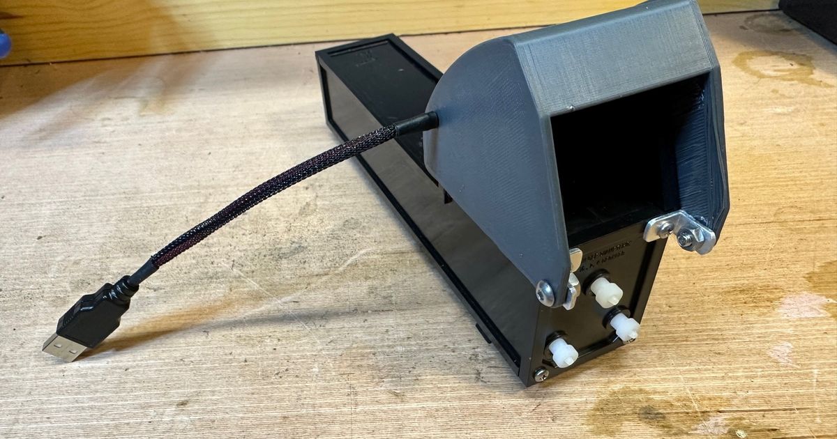 DIY Telrad Dew Heater and Shield by d.revan Download free STL model