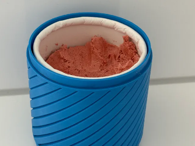 dusch-fluff - shower soap container
