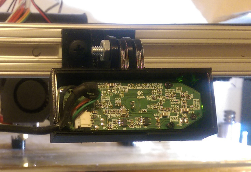 Logitech C270 replacement webcam mount by Thump2010 | Download free STL ...