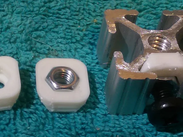 M5 nut holder for 10 series t-slot aluminum extrusion