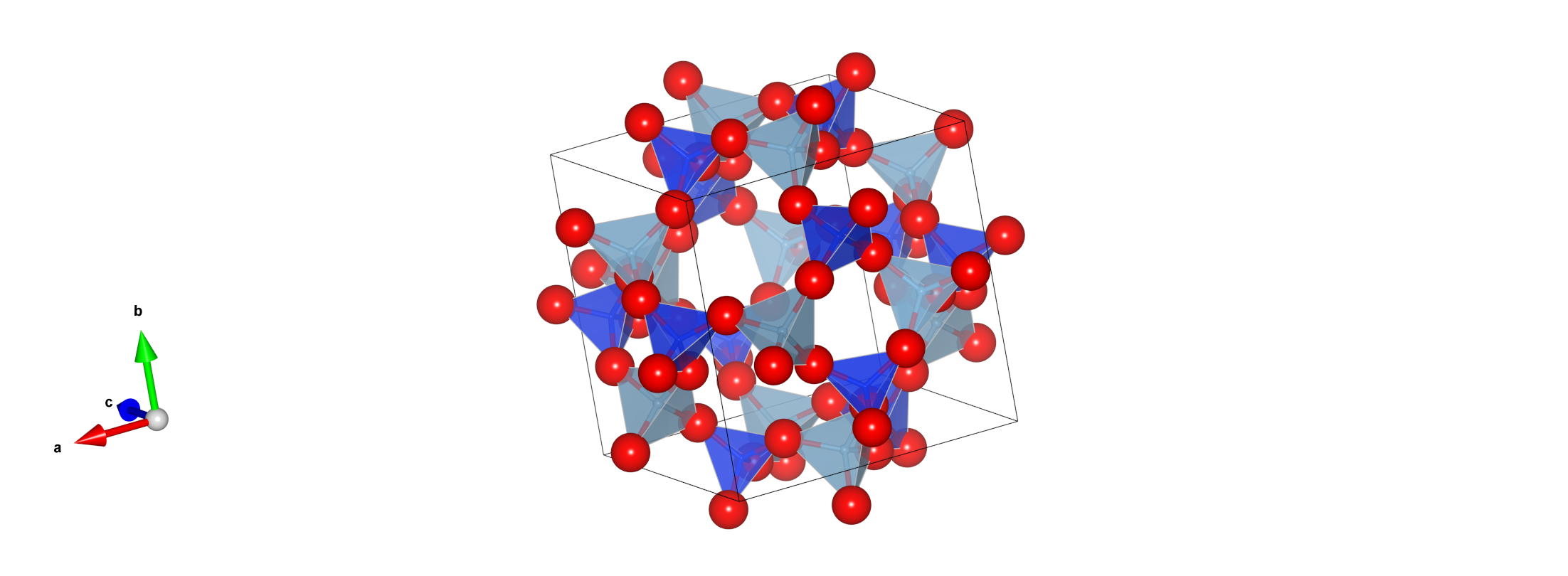 Sodalite base structure, without external ions