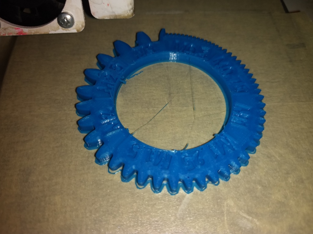 Miniatura 3 do modelo 3D Gear Test Piece