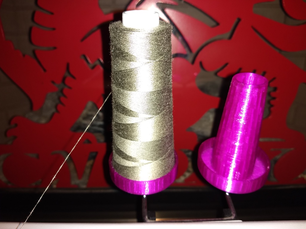 Overlock Spool Adapter for Sewing Machine by spingoogL Download free