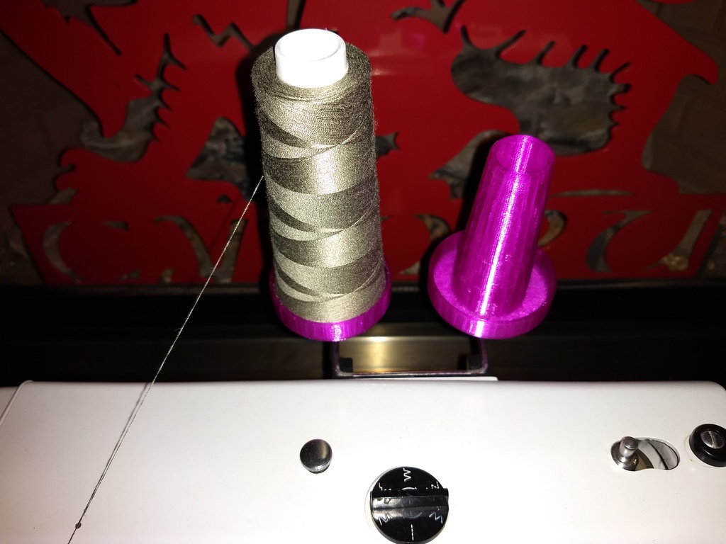 Overlock Spool Adapter for Sewing Machine by spingoogL Download free