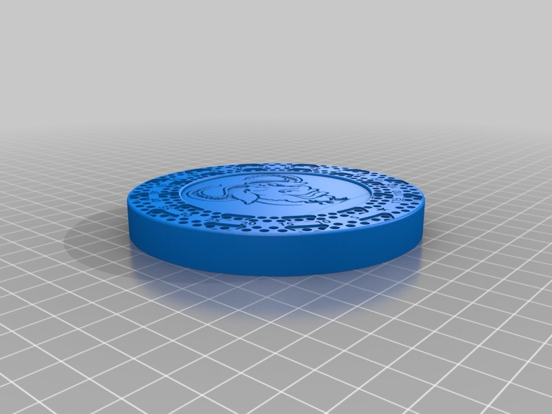 Cribbage Board - Round - Customizable