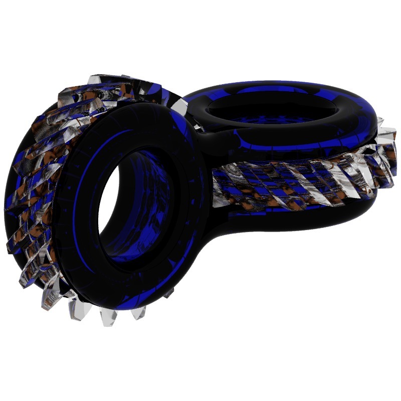 Helical Gear Fidget Toy by spingoogL Download free STL model