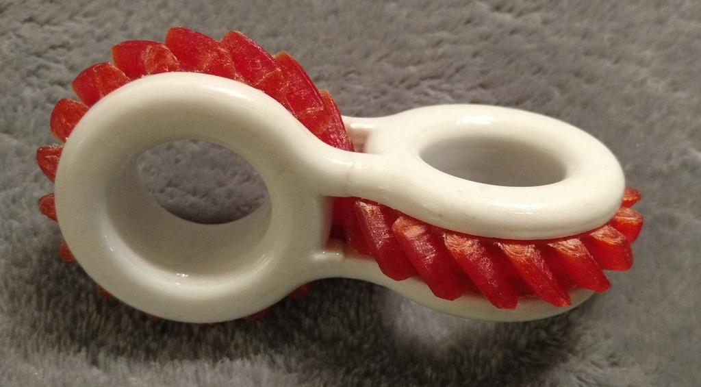 Helical Gear Fidget Toy by spingoogL Download free STL model