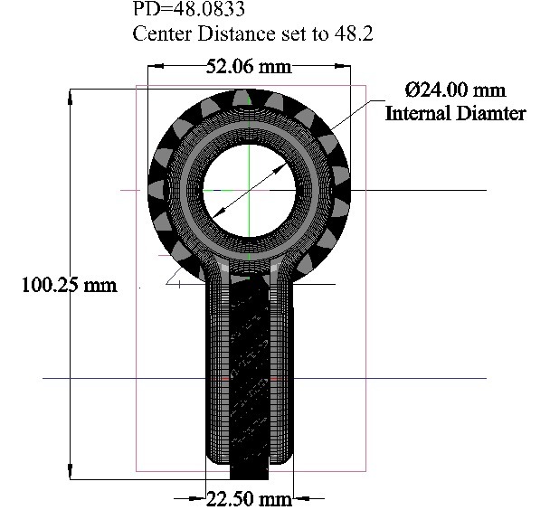 Helical Gear Fidget Toy by spingoogL Download free STL model