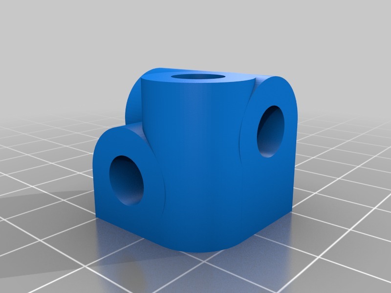 6mm, 1/4" 3-Axis Prototype Block