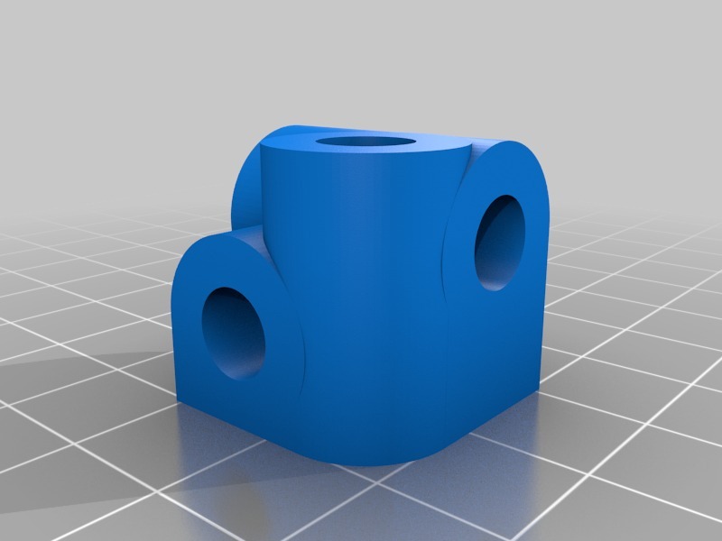 Miniatura 9 do modelo 3D 6mm, 1/4" 3-Axis Prototype Block