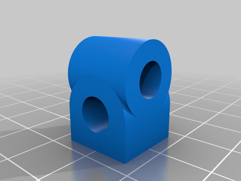 6mm, 1/4" 2-Axis Prototype Block