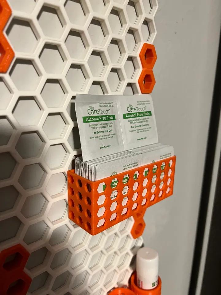 HSW - Alcohol Prep Pad Storage Box by Andy | Download free STL model ...