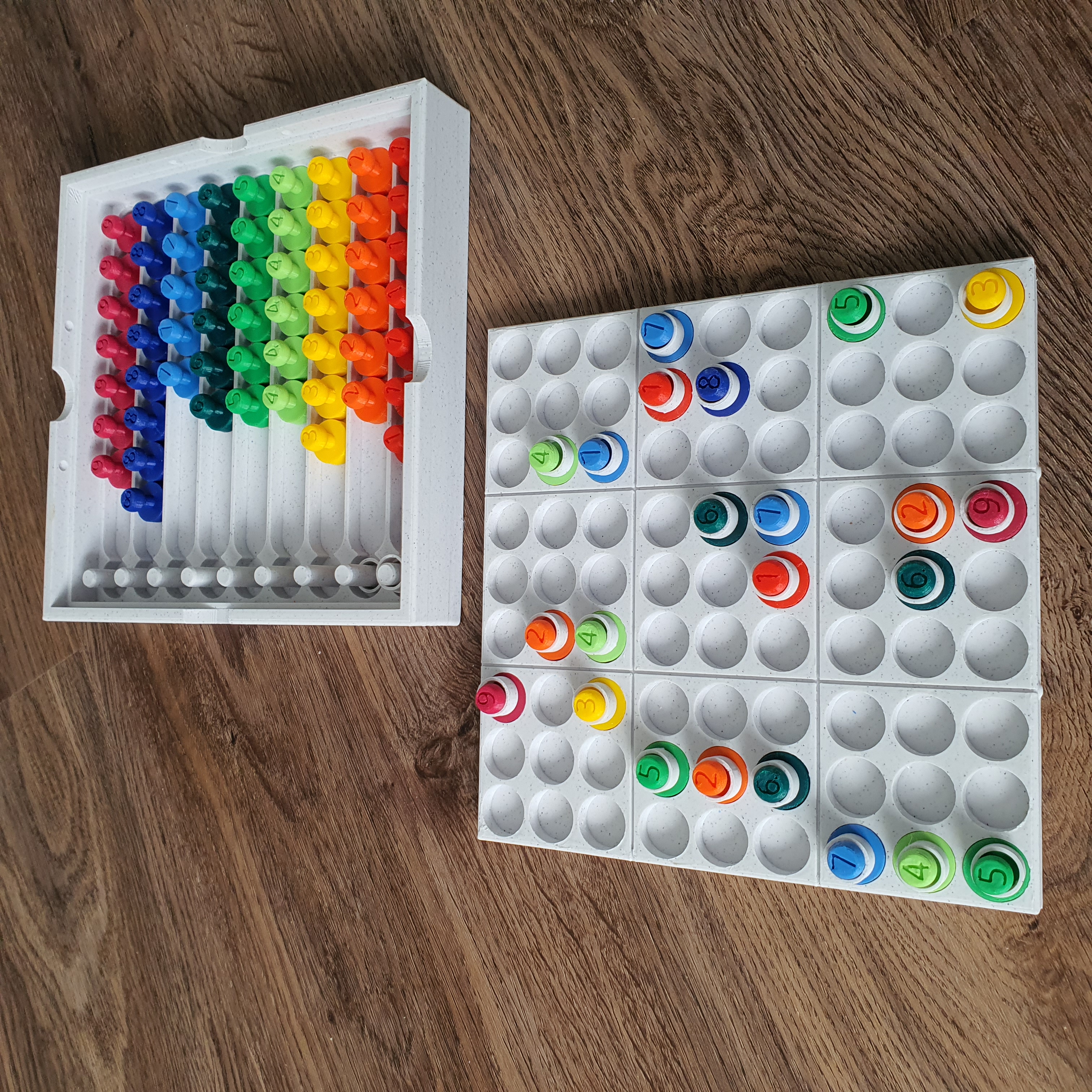 Sudoku/Colorku Travel Edition with Numbers & Markers