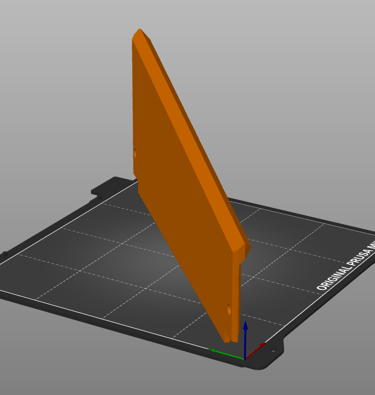 Corner shelf for modem optimized for Prusa Mini by Jan Vlcek