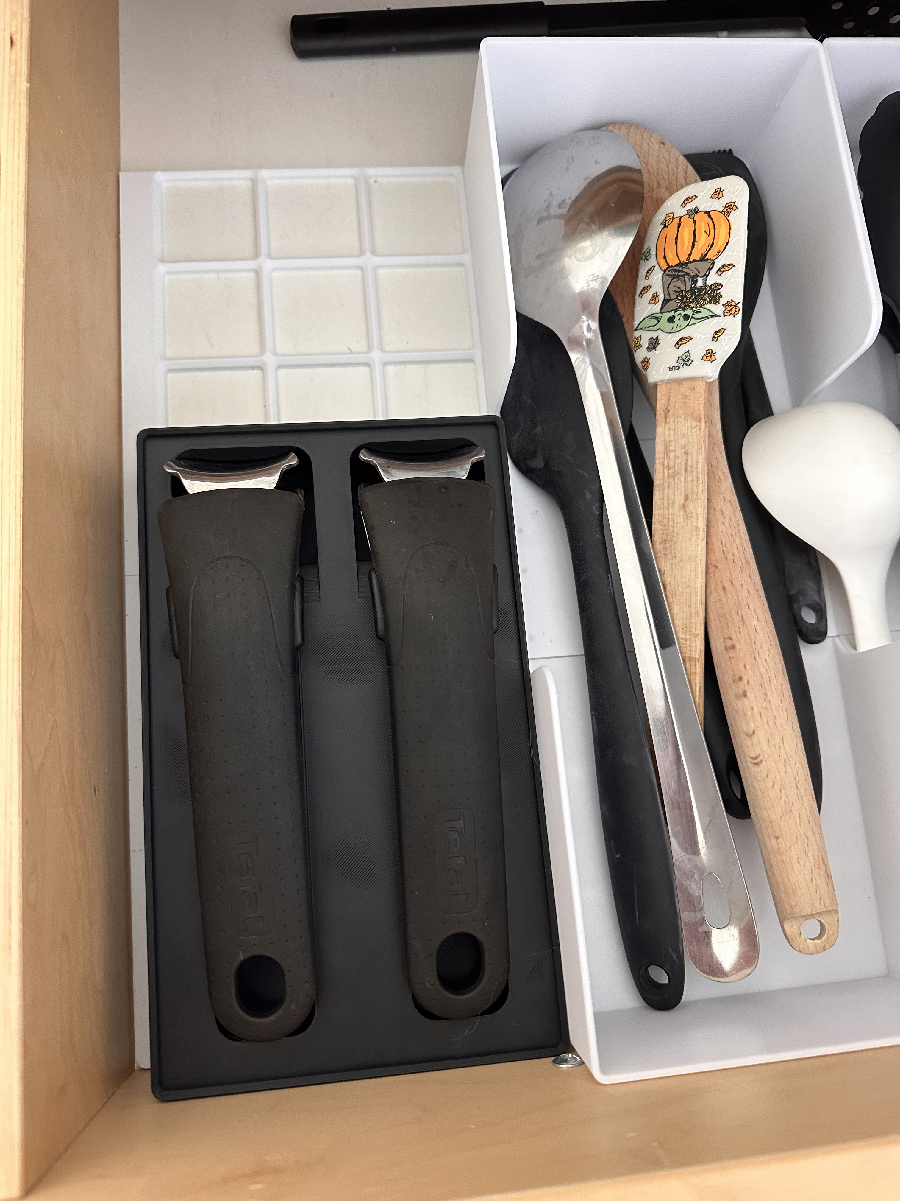 Tefal ingenio gridfinity handle storage 3D model