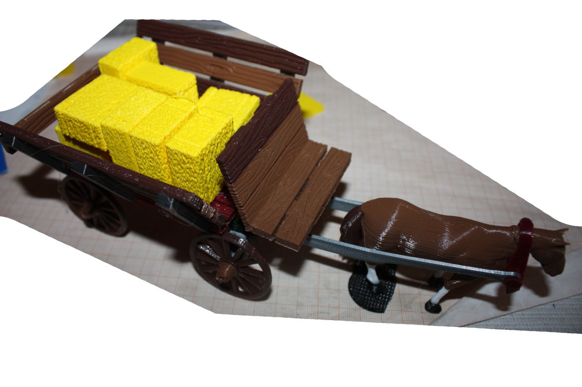 LGB Heuwagen ACHSE Beweglich