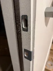 Door Latch/Strike Plate w/ hole - Parametric