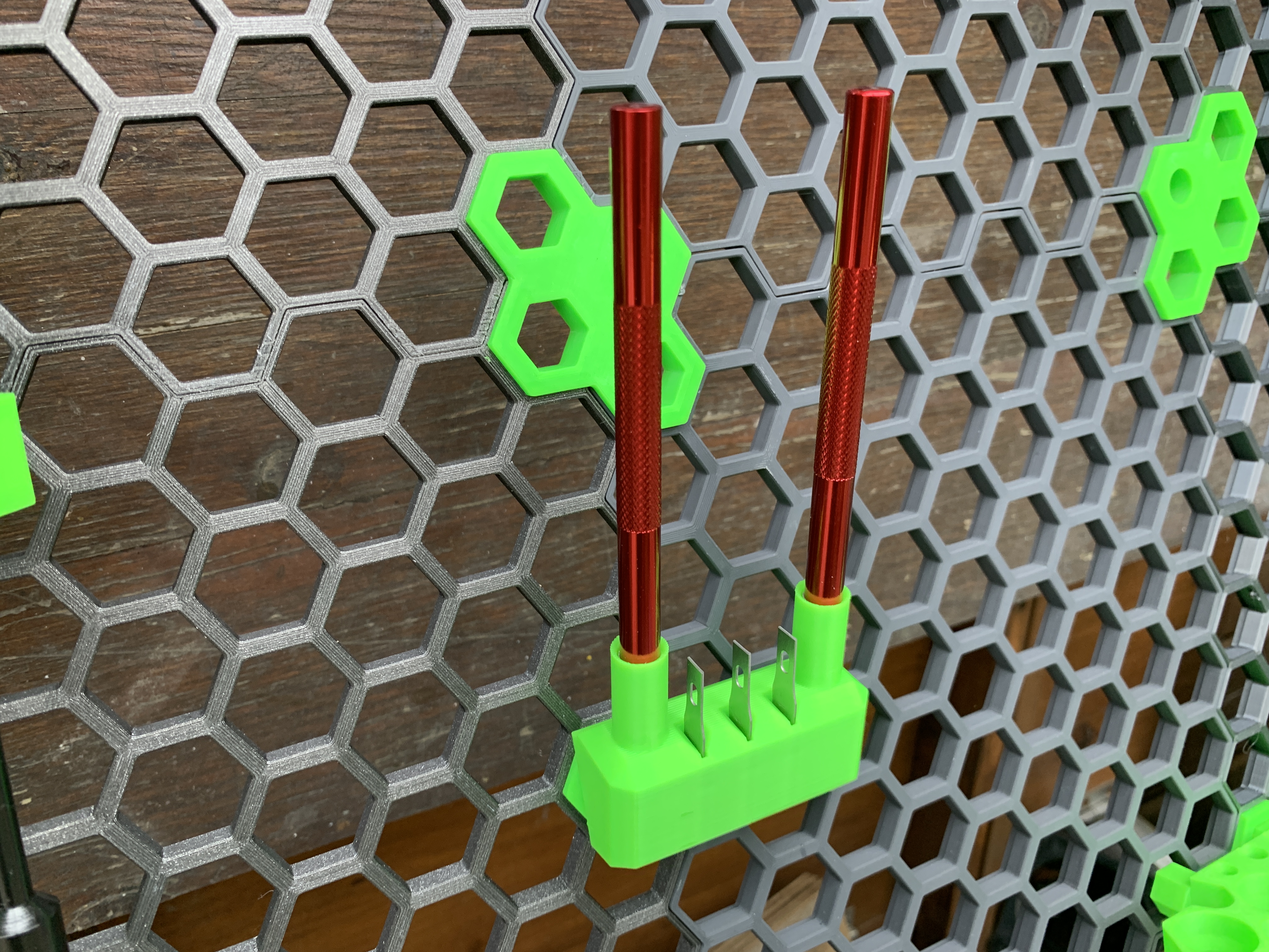 Honeycomb Small hobby knife holer
