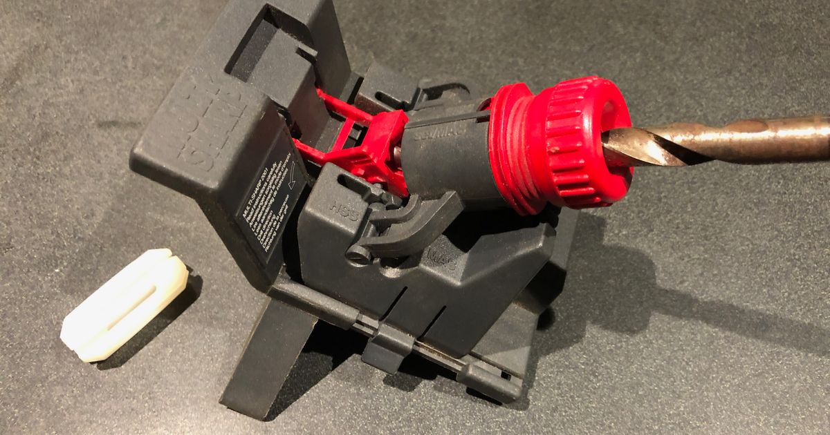 Multisharp Drill bit sharpener large collet by Flex Download free STL