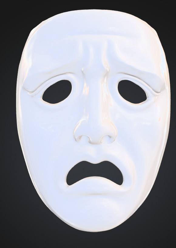 Tragic Expression/Tragedy Mask