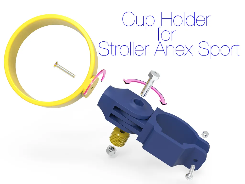 Cup holder for stroller Anex Sport por Ruvim Kub Descargar