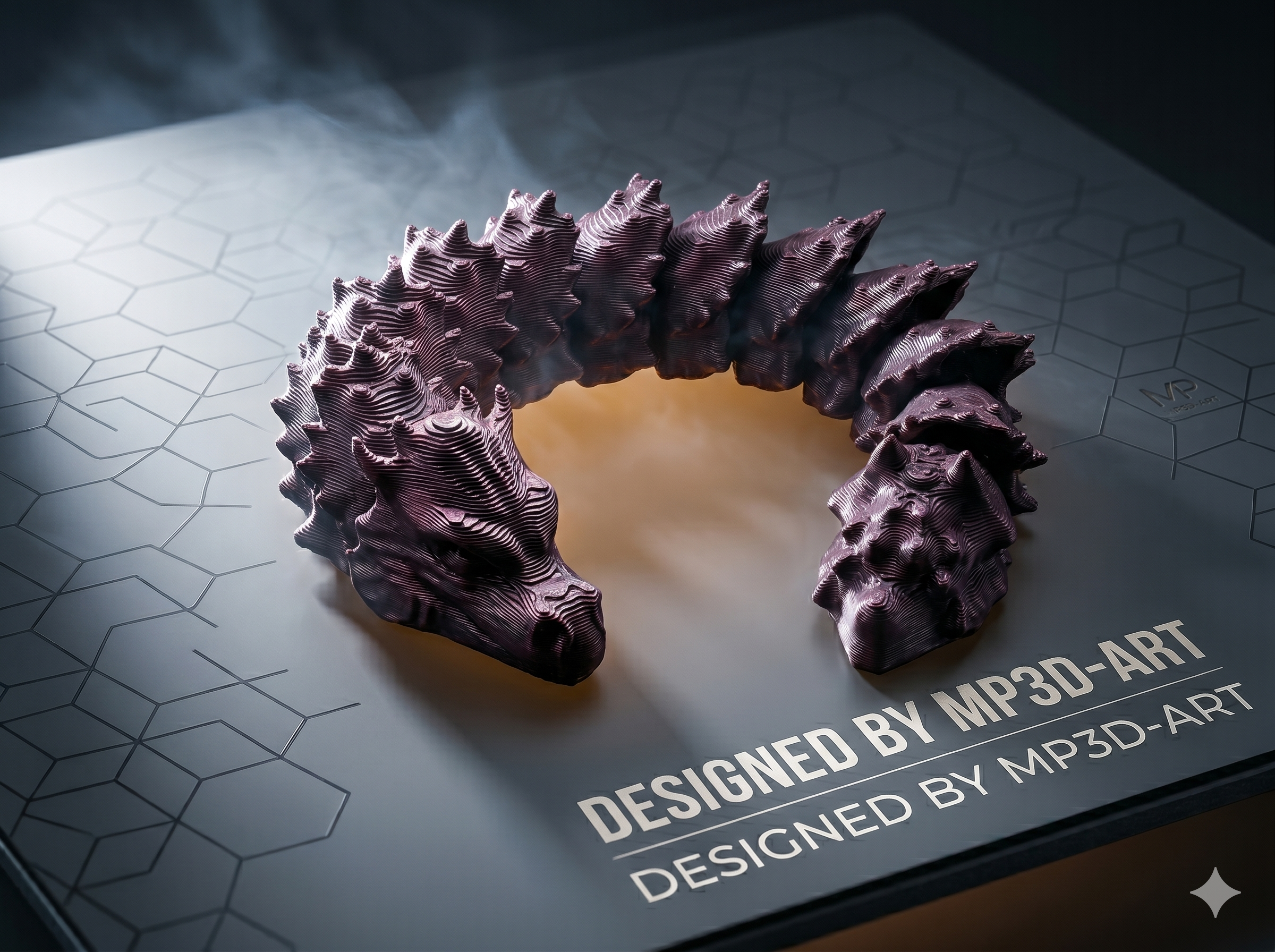 Flexible Dragon Wyrm - No Supports