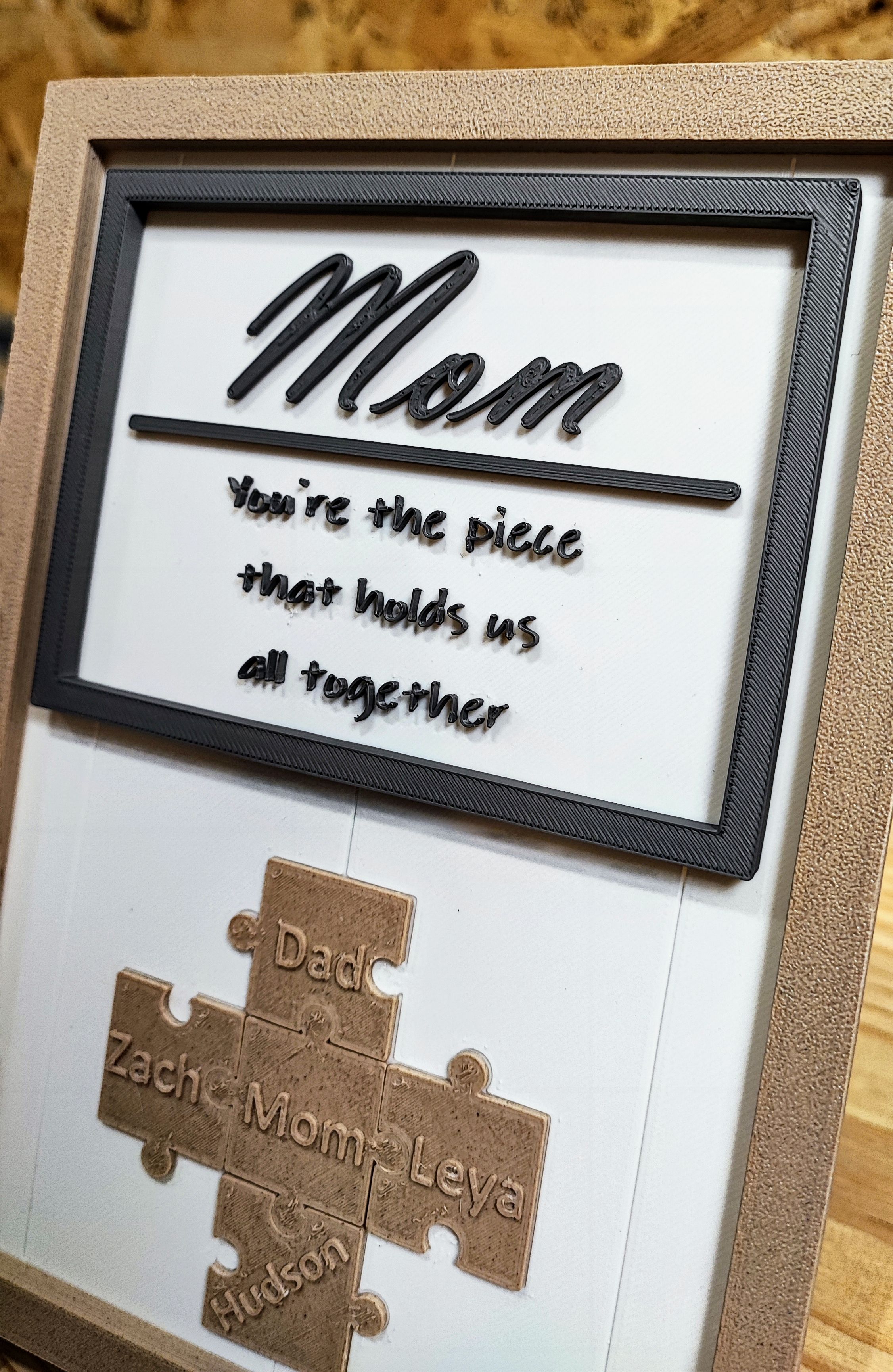 Mother's Day Framed Puzzle Gift