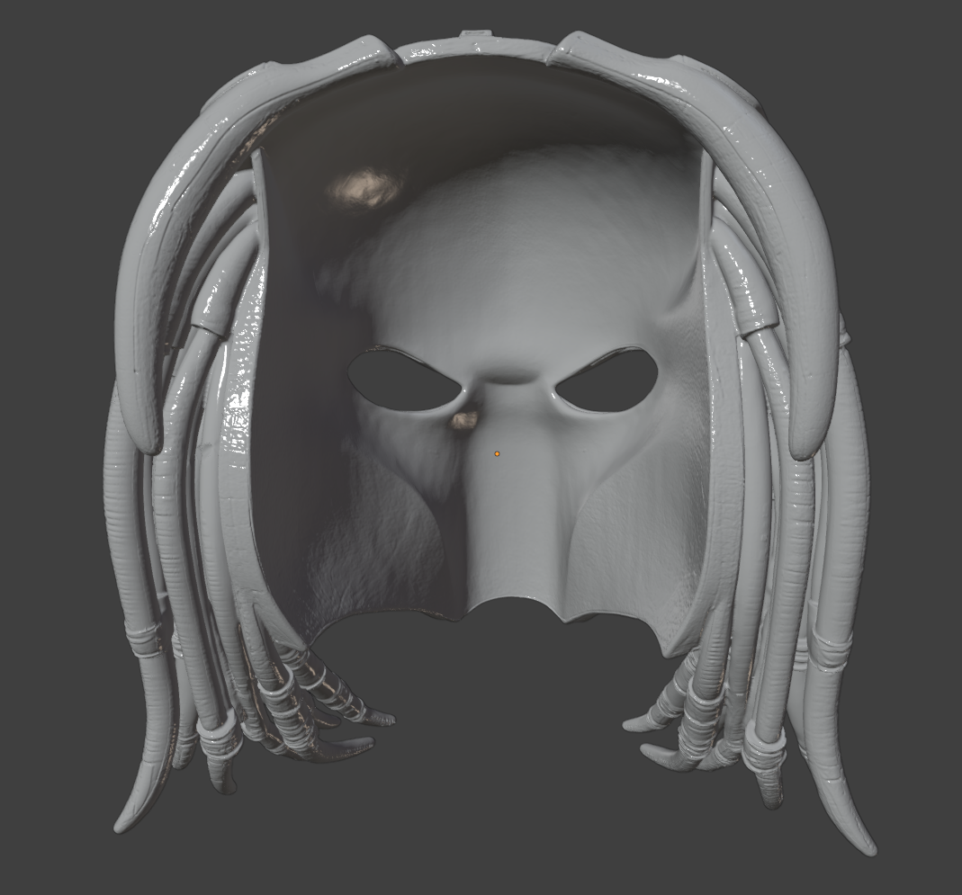 Miniatura 5 do modelo 3D Alien Hunter Helmet