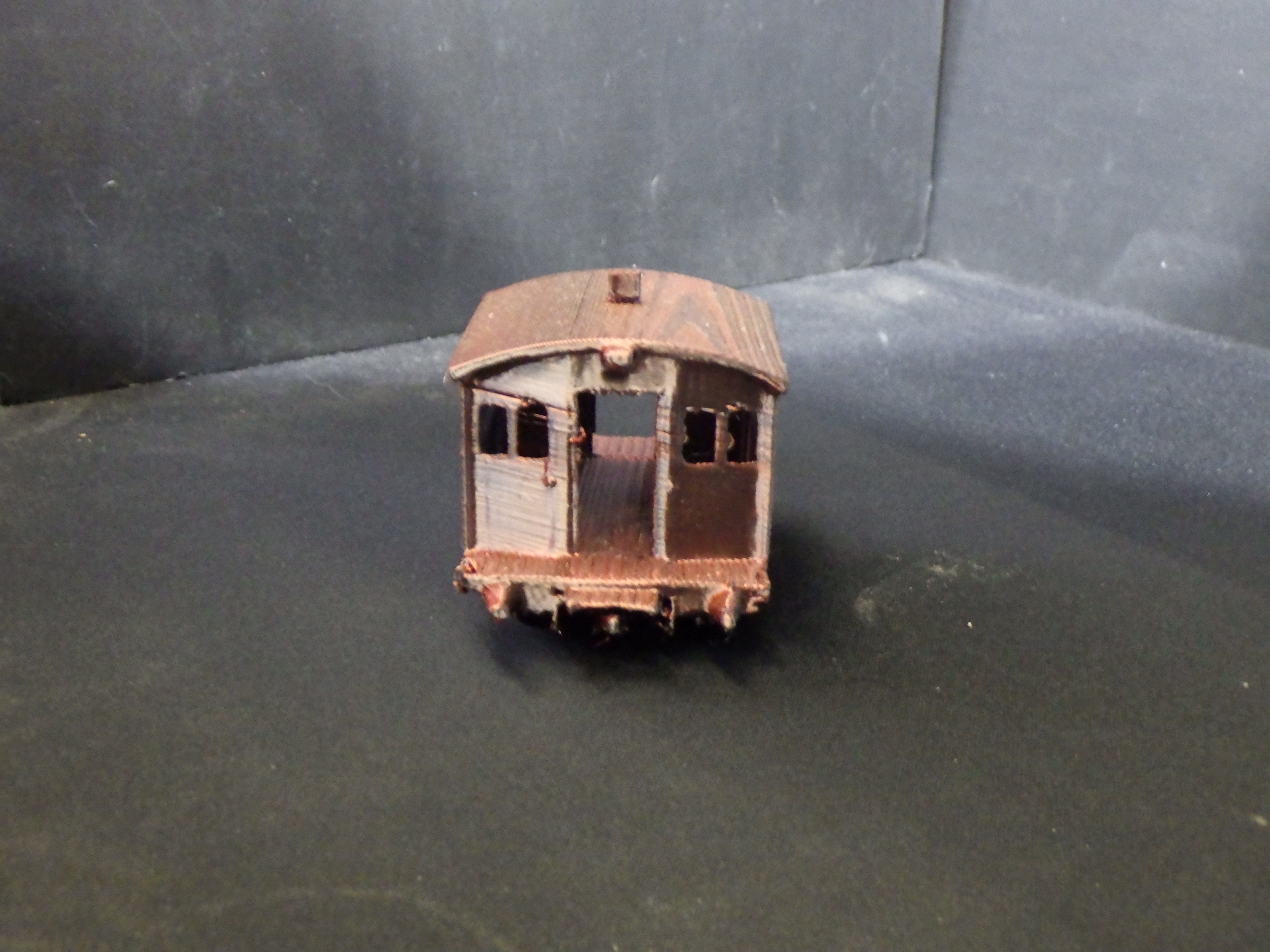 Decomissioned train car HOscale