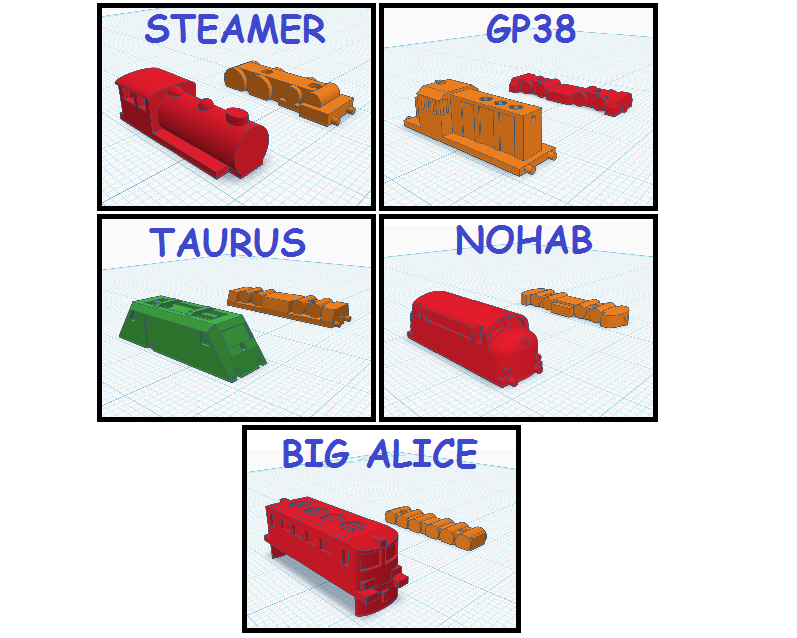 Ticket to Ride - Locomotive set, accessory — miniatura 2