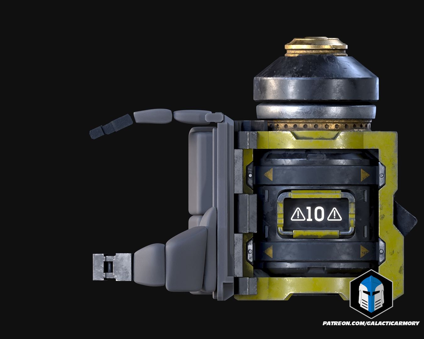 HD2 - Hellbomb Backpack - 3D Print Files — thumbnail 7
