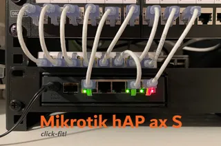 Mikrotik hAP ax S 10″ inch rack mount